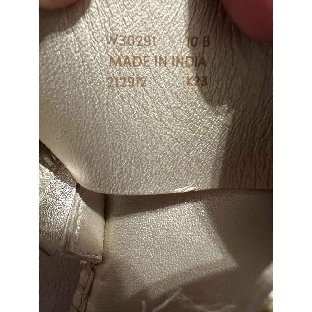 Cole Haan Pinch Maine Classic Gold Leather Espadrille Sandals W30291 Women 10 B - Picture 6 of 12